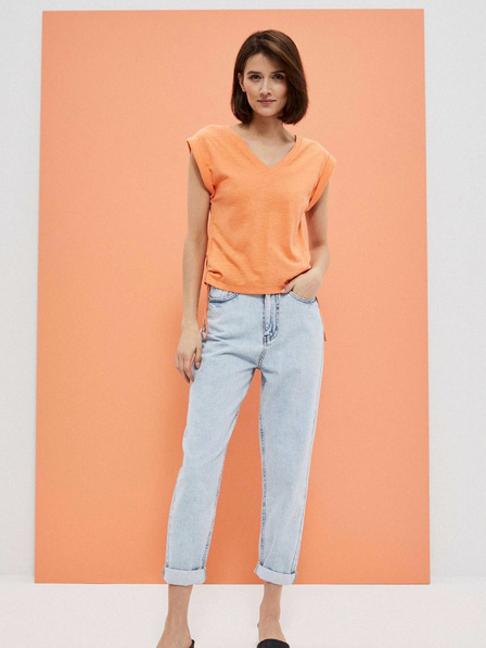 Moodo Moodo Narancssárga női póló