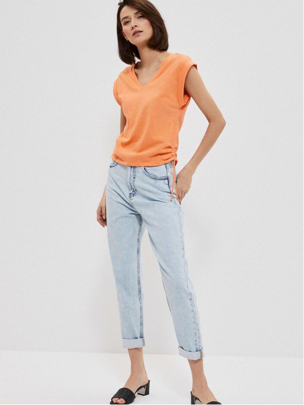 Moodo Moodo Narancssárga női póló