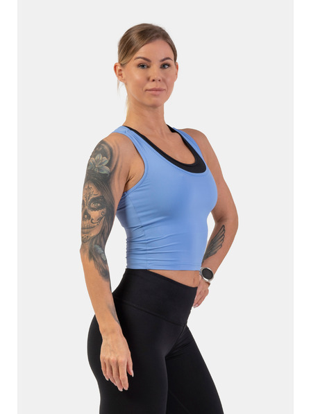 Nebbia Sportos, karcsúsított szabású crop top 422 Nebbia