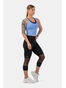 Nebbia Sportos, karcsúsított szabású crop top 422 Nebbia