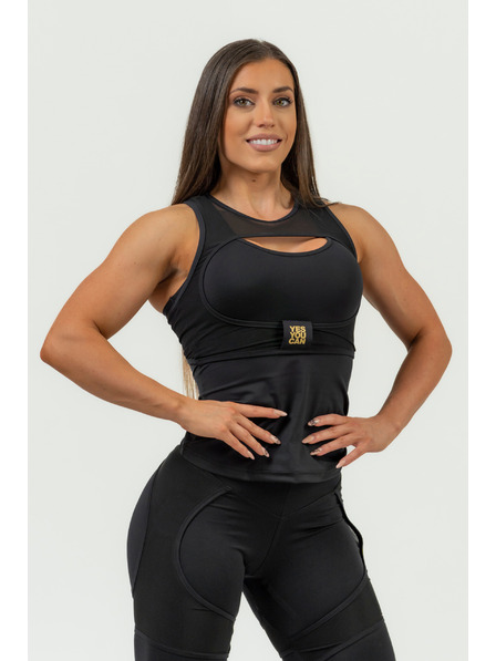 Nebbia NEBBIA INTENSE Ultra női kompressziós tank top 835 Arany Nebbia