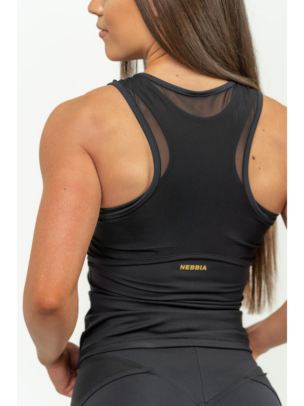 Nebbia NEBBIA INTENSE Ultra női kompressziós tank top 835 Arany Nebbia