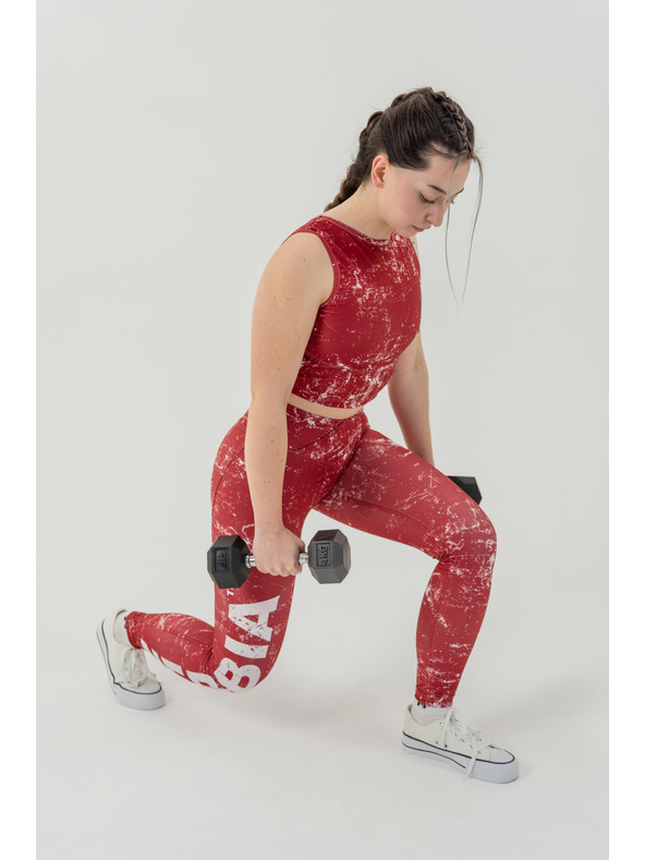 Nebbia Crop top trikó ROUGH GIRL 617