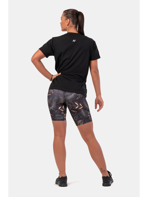 Nebbia Láthatatlan logós NEBBIA póló 602 Fekete Nebbia