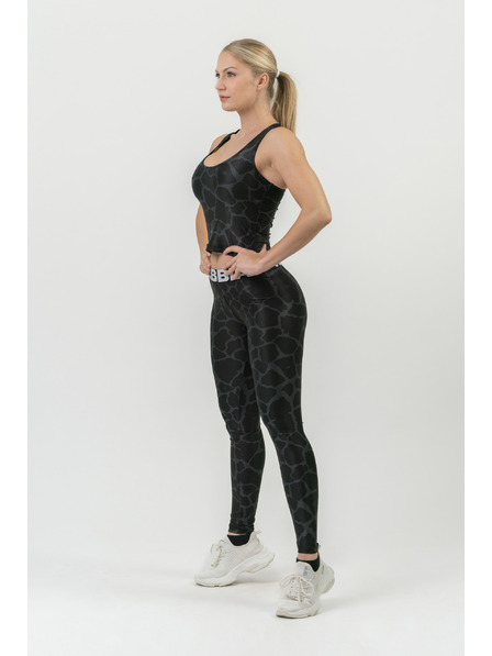 Nebbia NATURE-INSPIRED "Racer back" sportos crop top 549 Nebbia