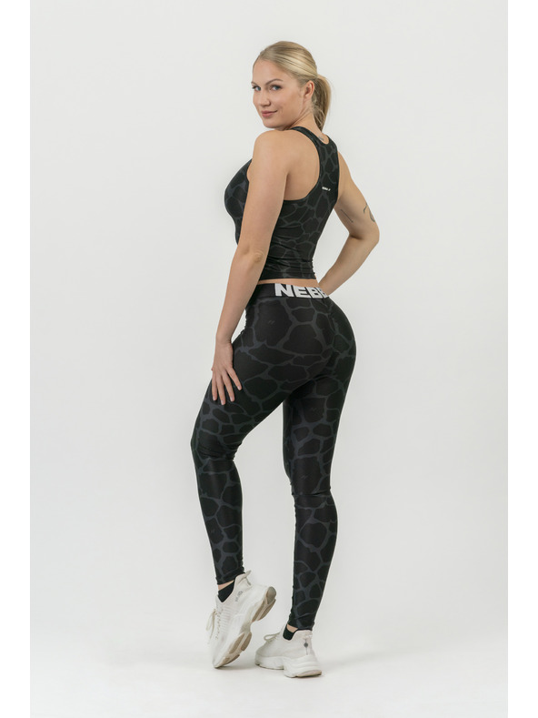 Nebbia NATURE-INSPIRED "Racer back" sportos crop top 549 Nebbia