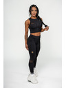 Nebbia NEBBIA Női High Support Crop Top INTENSE Mesh 842 Gold Nebbia Női magas támaszú top 842 Gold Nebbia