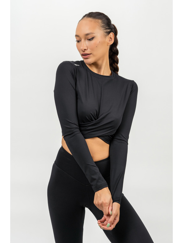 Nebbia Crop top hosszú ujjakkal ELEVATED 468