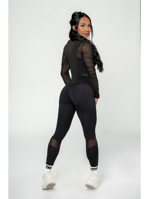 Nebbia NEBBIA Női INTENSE átlátszó hosszú ujjú top 847 Arany Nebbia