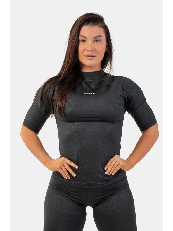 Nebbia Python póló kígyóbőr mintával 416 Nebbia