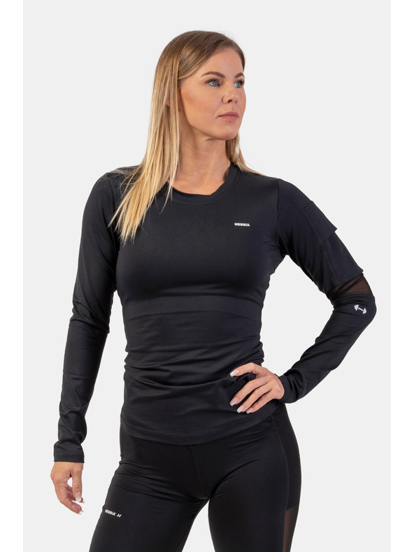 Nebbia Smart Pocket hosszú ujjú funkcionális póló 418 Nebbia