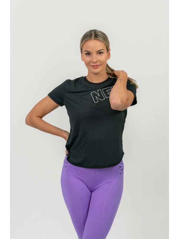 Nebbia FIT Activewear rövid ujjú funkcionális póló 440 Nebbia Nebbia