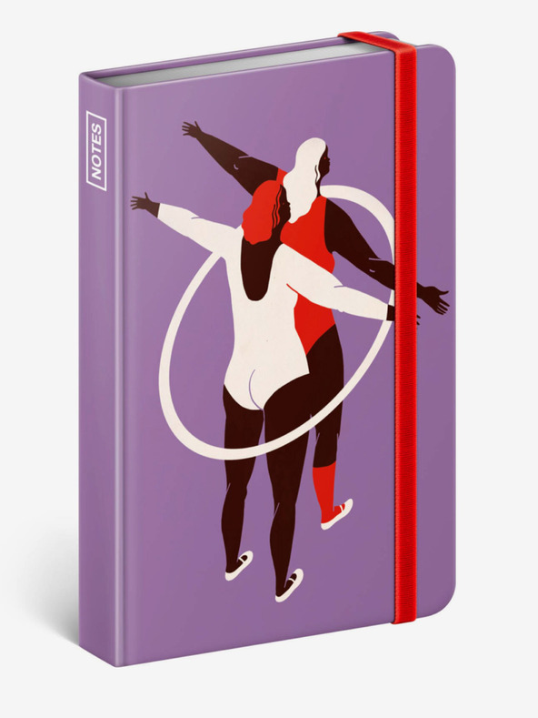 NOTIQUE NOTIQUE Notes Tomski és Polanski, bélelt, 11 x 16 cm