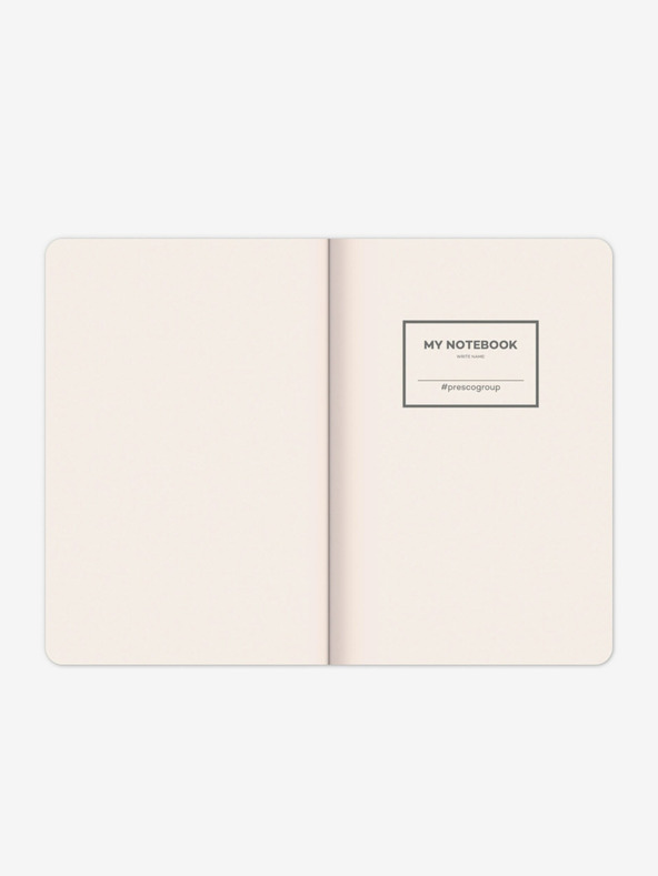 NOTIQUE NOTIQUE Notes Tomski és Polanski, bélelt, 11 x 16 cm