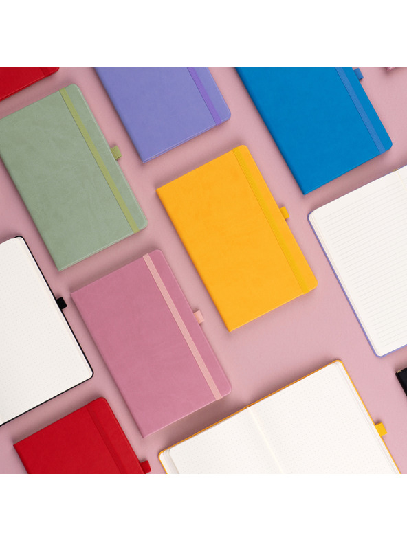 NOTIQUE NOTIQUE Notes Sárga, bélelt, 13 x 21 cm