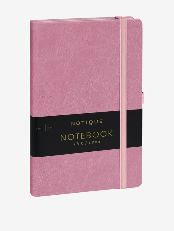 NOTIQUE NOTIQUE Notes Rózsaszín, bélelt, 13 x 21 cm