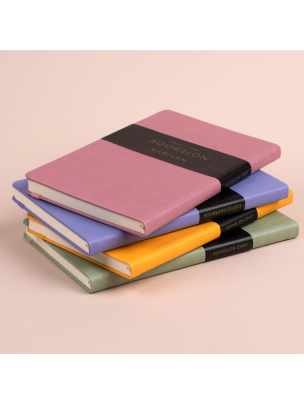 NOTIQUE NOTIQUE Notes Sárga, pöttyözött, 13 x 21 cm