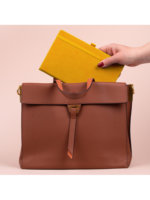 NOTIQUE NOTIQUE Notes Sárga, pöttyözött, 13 x 21 cm