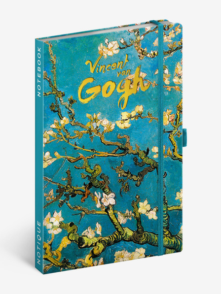 NOTIQUE NOTIQUE Notes Vincent van Gogh, bélelt, 13 x 21 cm