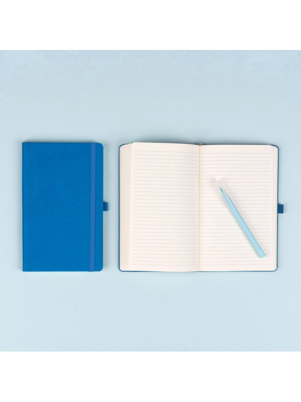 NOTIQUE NOTIQUE Notes Kék, bélelt, 13 x 21 cm