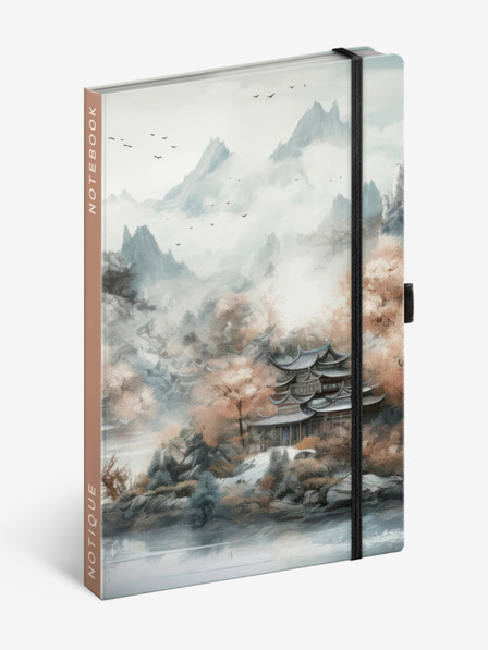 NOTIQUE NOTIQUE Notes Japán, bélelt, 13 x 21 cm