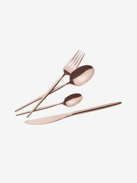 Berlingerhaus Rozsdamentes acél evőeszközkészlet 24 darab BERLINGERHAUS Rosegold Metallic Line