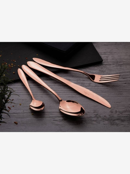 Berlingerhaus Evőeszközkészlet 24 db rozsdamentes acélból szatén Rosegold Metallic Line BERLINGERHAUS