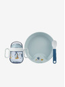 Mepal Háromszemélyes gyermek étkezőgarnitúra kék színben Mepal Mio