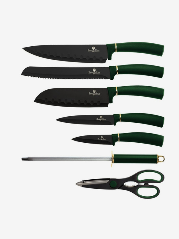 Berlingerhaus 8 darabos kés szett állvánnyal BERLINGERHAUS Emerald Collection