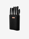 Berlingerhaus Késkészlet állványon 7 db BERLINGERHAUS Black Rose Collection