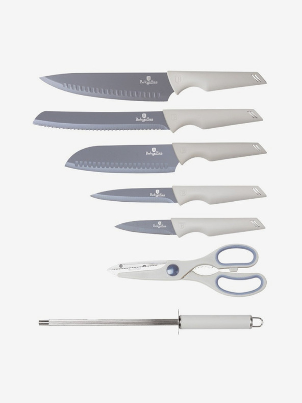 Berlingerhaus Késkészlet állványon 8 db BERLINGERHAUS Aspen Collection