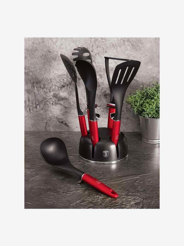 Berlingerhaus BERLINGERHAUS Burgundy Metallic Line konyhai eszközkészlet (7 db)