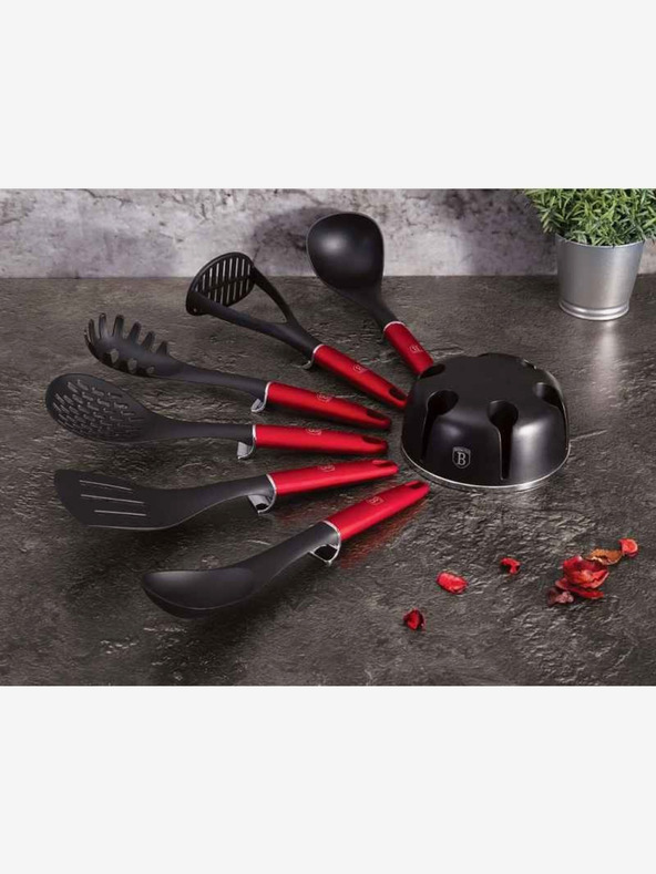 Berlingerhaus BERLINGERHAUS Burgundy Metallic Line konyhai eszközkészlet (7 db)