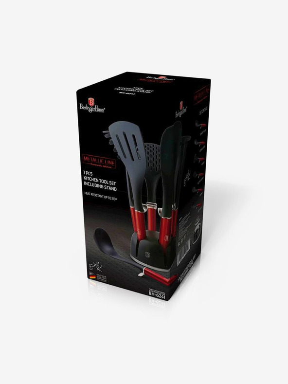 Berlingerhaus BERLINGERHAUS Burgundy Metallic Line konyhai eszközkészlet (7 db)