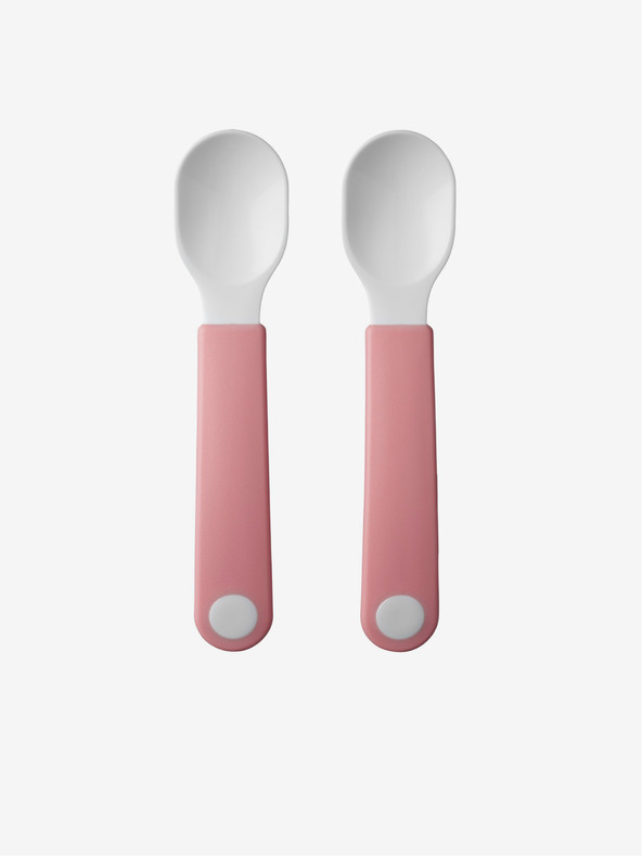 Mepal Mepal Mio 2 db rózsaszín gyermek kanál szett