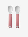 Mepal Mepal Mio 2 db rózsaszín gyermek kanál szett