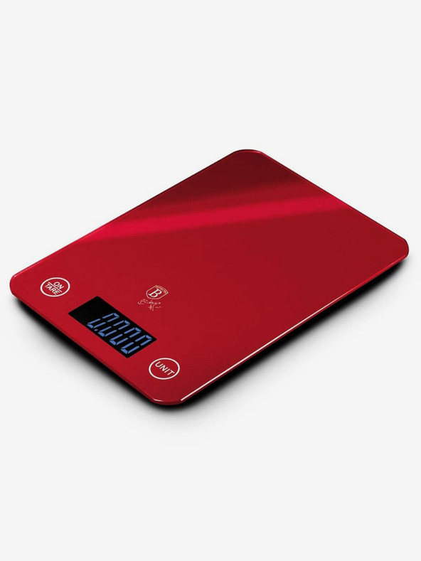 Berlingerhaus Digitális konyhai mérleg 5 kg BERLINGERHAUS Burgundy Metallic Line