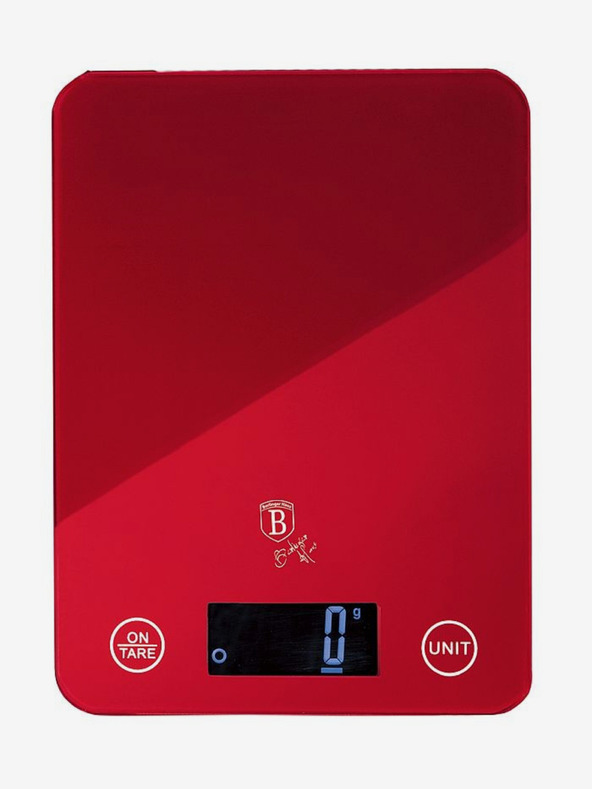 Berlingerhaus Digitális konyhai mérleg 5 kg BERLINGERHAUS Burgundy Metallic Line
