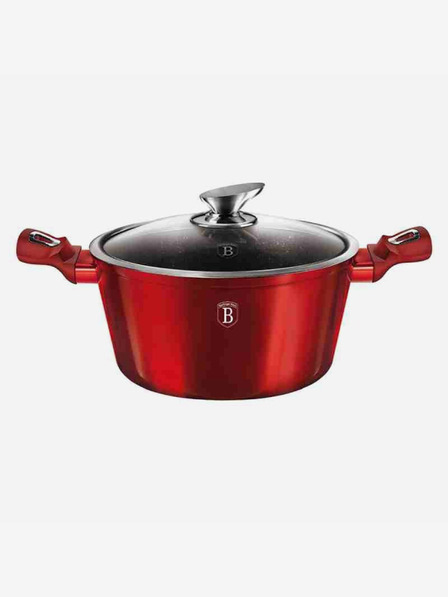 Berlingerhaus Lábas márvány felülettel és fedővel BERLINGERHAUS Burgundy Metallic Line