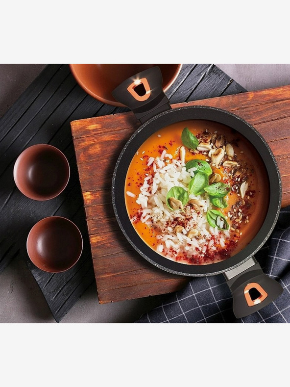 Berlingerhaus Fedeles lábas márványfelülettel 20 cm Black Rose Collection BERLINGERHAUS 20 cm Black Rose Collection BERLINGERHAUS