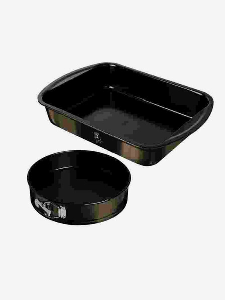 Berlingerhaus Sütőtálcakészlet titán tapadásmentes felülettel 2 db Shiny Black Edition BERLINGERHAUS