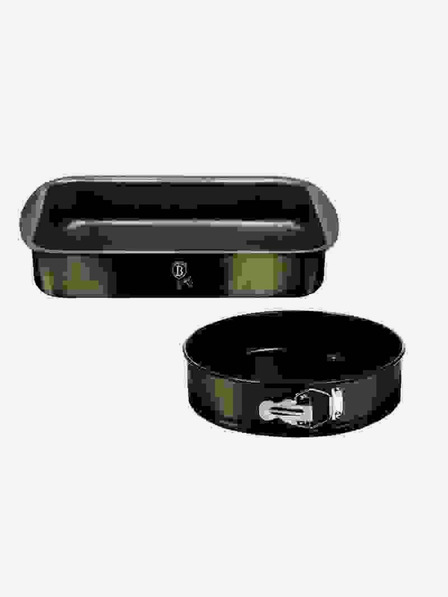 Berlingerhaus Sütőtálcakészlet titán tapadásmentes felülettel 2 db Shiny Black Edition BERLINGERHAUS