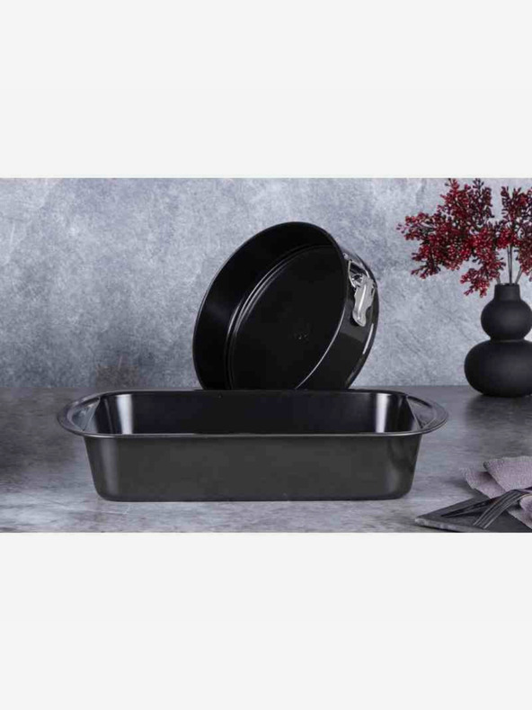 Berlingerhaus Sütőtálcakészlet titán tapadásmentes felülettel 2 db Shiny Black Edition BERLINGERHAUS