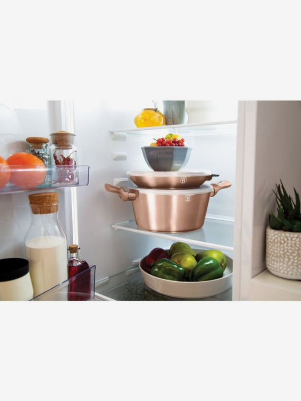 Berlingerhaus Edénykészlet márványfelülettel 6 db Rosegold Metallic Line BERLINGERHAUS