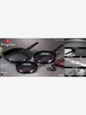 Berlingerhaus Serpenyő titán felülettel 3 db-os készlet Lila Eclipse Collection grill BERLINGERHAUS