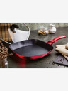 Berlingerhaus Grill serpenyő fedővel és márvány felülettel 28 cm Burgundy Metallic Line BERLINGERHAUS