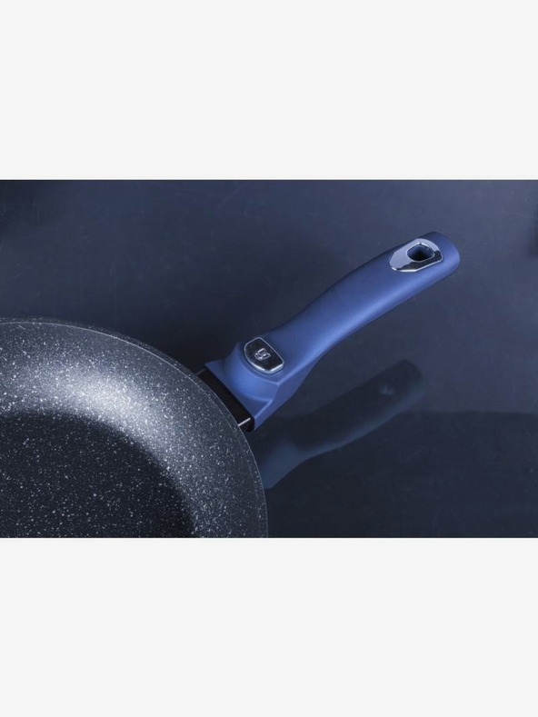 Berlingerhaus Serpenyő levehető fogantyúval + fedővel 28 cm BERLINGERHAUS Metallic Line Aquamarine Edition BERLINGERHAUS Metallic Line Aquamarine Edition