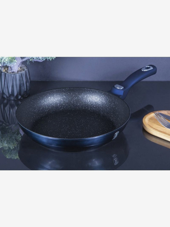 Berlingerhaus Serpenyő levehető fogantyúval + fedővel 28 cm BERLINGERHAUS Metallic Line Aquamarine Edition BERLINGERHAUS Metallic Line Aquamarine Edition