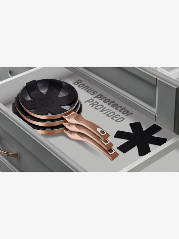 Berlingerhaus 26 cm Rosegold Metallic Line BERLINGERHAUS 26 cm Rózsaarany metálvonal BERLINGERHAUS