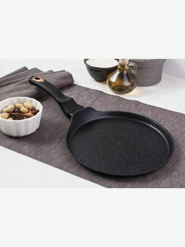 Berlingerhaus Palacsintasütő serpenyő márvány felülettel 25 cm Black Rose Collection BERLINGERHAUS